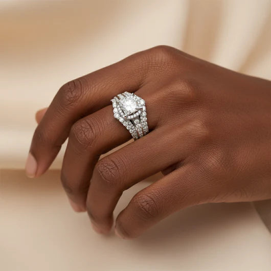 S925 Anillo de Plata de Ley