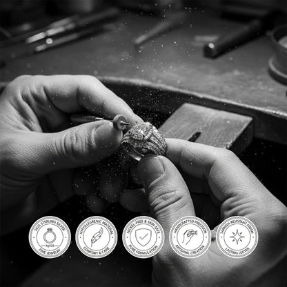 S925 Anillo de Plata de Ley